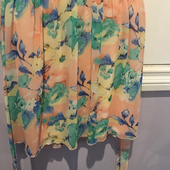 🎁👗New Pretty Strapless Floral Dress 👗🎁 - Picture 7 of 9